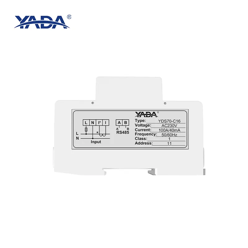 YADA YDS70-C16 เฟสเดียว CE UKCA RCM ใบรับรองดิจิตอลอินเวอร์เตอร์พลังงานแสงอาทิตย์ PV อินเวอร์เตอร์ RS485 Modbus LCD Din รางติดตั้ง