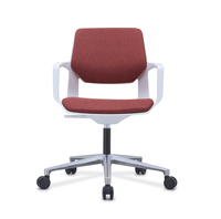 Chaise de personnel à dossier moyen Chaise de bureau pivotante Chaises d'ordinateur