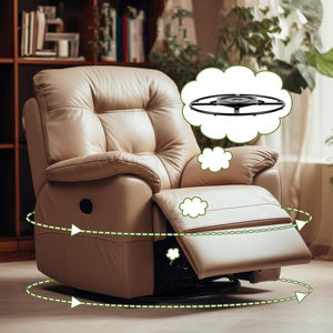 كرسي دوار بمقعد قضيب للخدمة الشاقة مع حلقة صلبة من محامل كروية - Product Image 5