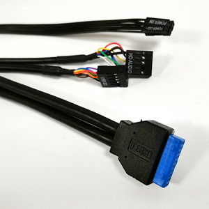 Hộp Máy Tính Mini Tự Làm Tại Nhà Máy, Cáp Dữ Liệu 2 Cổng Usb 3.0 + USB 2.0 + Âm Thanh Hd + Giao Diện TYPE C Mặt Trước Loại E Usb 3.0 - Product Image 2