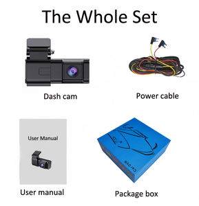 Koen Real 4K Car GPS DVR Black Box Car WiFi 4K Caméra grand angle de vue GPS Dash Cam sans écran - Product Image 5