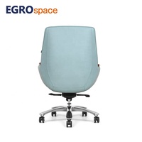 Fauteuil de bureau ergonomique en cuir EGROspace, moderne et populaire, pour direction, réception et salle d'attente, pivotant et inclinable