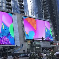 Mur vidéo micro LED haute luminosité 43 55 pouces, affichage numérique 1080P, écran publicitaire Android OS pour extérieur