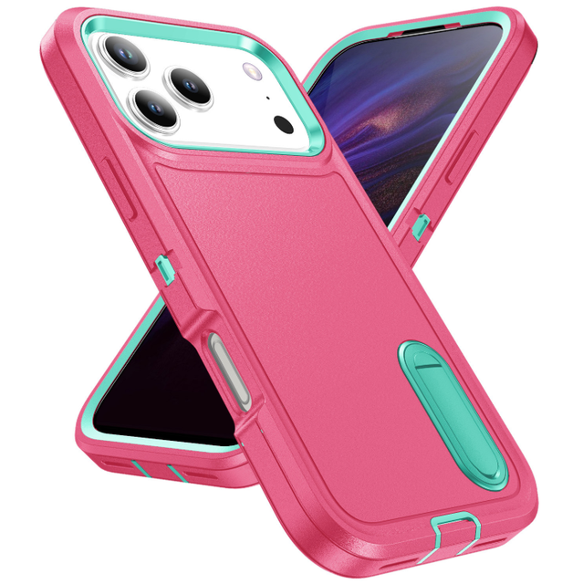 Rugged Otter Armor PC Material Phone Case 17 Series 16/15/14/13 Plus/12 Pro Max-Shockproof Anti-Drop Anti-Fingerprint Silky Feel