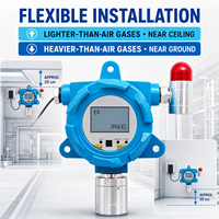 Detector de Gases Tóxicos Digital Multigas Aikesi GT-GND20 PH3, Alta Precisión, Alarma Sonora y Luminosa LCD, Construcción Metálica