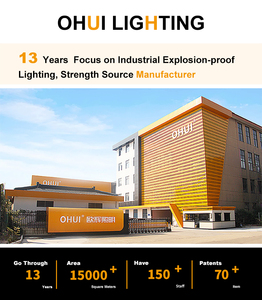 Lampe de poche LED anti-explosion rechargeable Ohui IP65, éclairage d'urgence, indice EX Db IIC T6, garantie 5 ans, CRI 75 pour zones dangereuses - Product Image 4