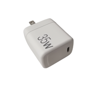 Chargeur pliable US Plug Le plus récent chargeur mural USB A + C 35W pour Iphone15