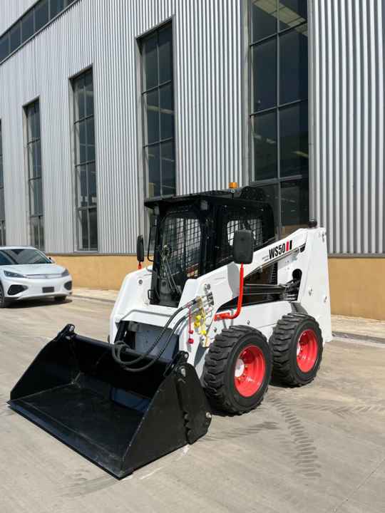 Cheap Sale High Performance Mini Tracked Skid Steer Loader 4 Wheel Loader Multifunction Diesel Loader