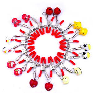 Venta al por mayor Abrazaderas de acero inoxidable Ajustable Juguete sexual para adultos Pezón colorido con <span class=keywords><strong>cadena</strong></span> de metal - Product Image 1