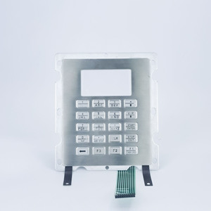 Bàn phím số kim loại công nghiệp với màn hình cho môi trường khắc nghiệt - Product Image 5