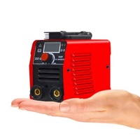Machines à souder MMA portables anti-adhésives IGBT mini manuelles à arc métallique à affichage numérique moins chères