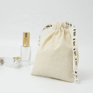 Custom Logo High Quality Recyclable Jewelry Cotton Pouch with Dust Bag for Gift & Craft - Product Image 3