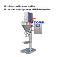 Machine de remplissage de dosage de tarière à vis VTOPS Machine de remplissage de poudre sèche de cacao en poudre Masala