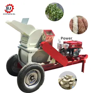 Nhà Máy Bán buôn pto Máy Nghiền gỗ Shredder cây chi nhánh gỗ mulcher chipper cho máy kéo DIESEL gỗ chipper máy