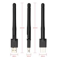 Adaptateur de pont d'antenne wifi usb, carte réseau sans fil, 802.11n, récepteur de satellite, décodeur, 1 pièce