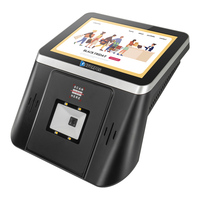 Mini terminal de point de vente mural portable avec imprimante de tickets, terminal de point de vente petit et bon marché de 8 pouces