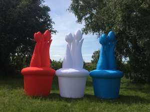 Vélo en PVC gonflable/Oxford, ballon de vélo gonflable, réplique de vélo gonflable géant - Product Image 3