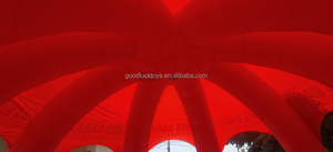 Tenda kubah laba-laba kualitas tinggi logo iklan 8m kaki acara tenda kanopi tenda laba-laba tiup untuk promosi luar ruangan - Product Image 5