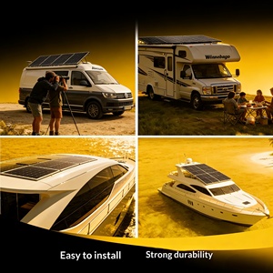 Support de <span class=keywords><strong>fixation</strong></span> en acier inoxydable pour panneaux photovoltaïques transfrontaliers, idéal pour bateaux, camping-cars et camping - Product Image 4