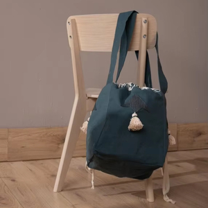 Egyptian Cotton <b>Canvas</b> Tote <b>Bag</b> <b>for</b> <b>Women</b> Zipper Closure Fashion Lightweight Durable Spacious Daily Essentials Carrier - Product Image 1