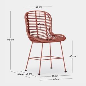 <span class=keywords><strong>Fauteuil</strong></span> de <span class=keywords><strong>jardin</strong></span> d'extérieur empilable en rotin tressé, style cocon scandinave moderne, avec structure métallique, en <span class=keywords><strong>forme</strong></span> d'œuf - Product Image 6