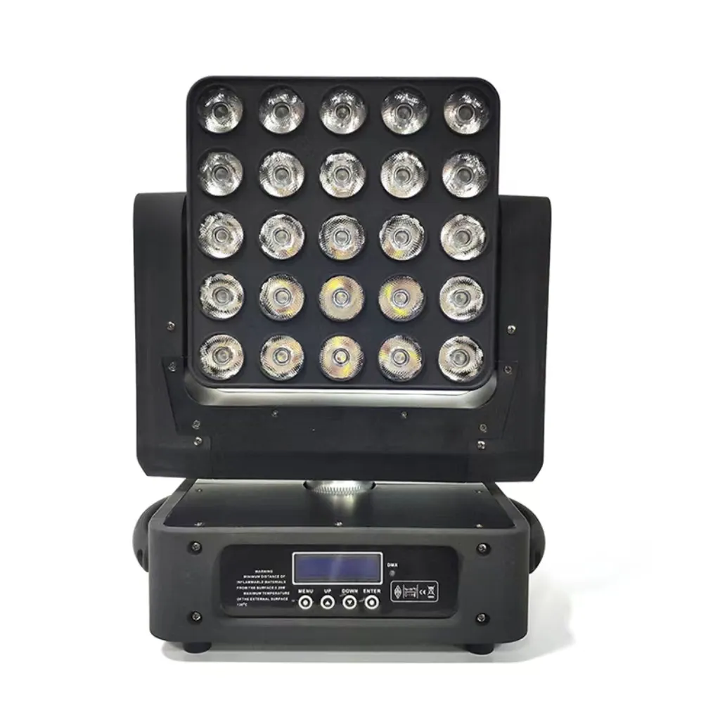 25*10W LED matrice Zoom lavare la testa mobile luce per luci DJ Disco