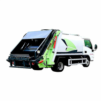 Camion de ramassage des déchets sanitaires communautaires