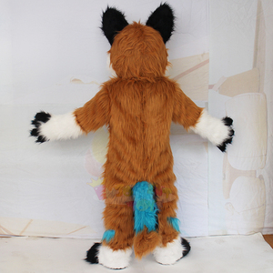 Fabrik Maskottchen Cartoon Filmfigur Design Fuchs Wolf Fursuit Anime Cosplay Wolf Tier Maskottchen Kostüm - Product Image 6