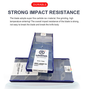 VBMT160408-NN LT10 100% plaquettes en carbure d'origine plaquettes de fraise plaquettes de fraisage plaquettes de fraisage - Product Image 3