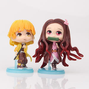 Figuras de Acción de Alta Calidad, Colección de 5 Piezas, Muñecos de PVC de <span class=keywords><strong>Kamado</strong></span> <span class=keywords><strong>Tanjiro</strong></span>, Nezuko, Nidouzi, Inosuke y Zenitsu - Product Image 3