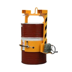 Вертикальный подъемник для масляных барабанов Yuanda W1000 LM800, подъемные зажимы, инструменты для обработки барабанов, 55 галлонов, сталь/пластиковый барабан - Product Image 2
