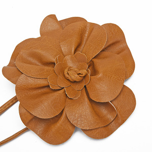 Ceinture fine en cuir PU HZO-26030, accessoires d'automne et d'hiver, ceinture <span class=keywords><strong>ronde</strong></span> en cuir <span class=keywords><strong>pour</strong></span> femmes, décoration de robe - Product Image 3