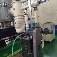 Four de pressage à chaud sous vide industriel haute température 2200°C pour traitement thermique haute pression de poudres céramiques SiC, AlN, B4C (500 tonnes)