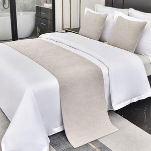 Juego de Ropa de Cama de Algodón 100% de Alta Calidad para Hotel, Tamaño y Color Personalizados con Cierre de Velcro - Product Image 3