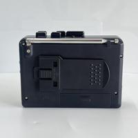 Tragbares Vintage AM/FM Radio mit Kassettenspieler, Auto-Reverse, LCD-Display und Wecker