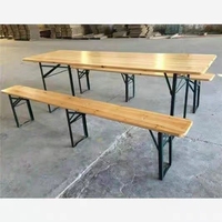 Ensemble table et banc pliants XY de haute qualité à prix abordable pour pub, salle à manger, jardin, pique-nique en extérieur