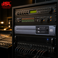 Amplificateur de puissance classe D 2x1200W 2x1800W 1x3600W 2U Pro Audio avec amortissement 1000 SNR 109dB pour système de sonorisation PA en direct
