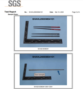 <strong>Asian</strong> Traditional Style 42CM Wood Paper Coated Smooth Chopsticks Set Mix Colors Custom Assorted Reusable Durable Business Gifts - Product Image 6