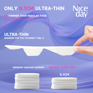 Serviette hygiénique ultra-fine de 245 mm avec ailettes, couche supérieure non tissée douce, protection anti-fuites, forte absorption, <span class=keywords><strong>film</strong></span> dorsal respirant, vente en gros - Product Image 2