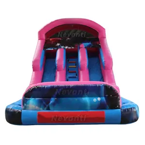 2024 New Design kids slide inflatable inside sea giant inflatable water slide for adult