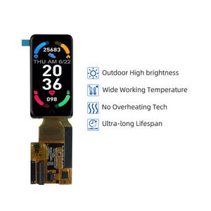 Pantalla AM-OLED de 1.6 Pulgadas, 228x460, Alto Brillo de 700nits, MIPI/CPU/SPI, con Táctil Integrado - Product Image 3