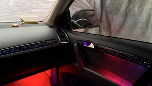Lumière d'ambiance dynamique Star Sky Style Rainbow Symphony pour Audi Q7(2006-2009)(2010-2015) - Product Image 2