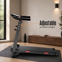 Tapis de marche électrique pour bureau à domicile, pliable et motorisé, portable, pour la course sous le bureau, tapis de course intelligent d'intérieur avec inclinaison automatique
