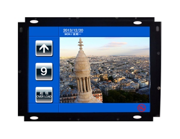 ELEVORO SFTC-CCB-T15 Modern Design Plastic LCD Screen Display Panel DC18-30V RSL/RS485/CAN Interface Villa Elevator Parts