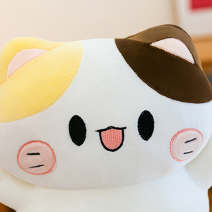 Coussin en forme de chaton 50/70/90CM en gros, jouet en peluche super doux en coton PP pour câliner, cadeau pour enfants et petite amie - Product Image 3