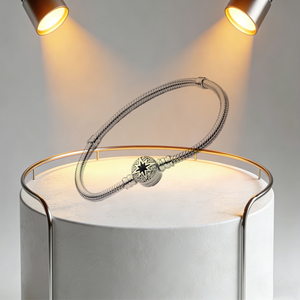 Pulseras y Brazaletes de Plata de Ley 925 Originales con Dijes de Corazón, Cuentas y Cadenas de Serpiente para Mujer, Joyería de Lujo DIY en Oro Rosa - Product Image 5