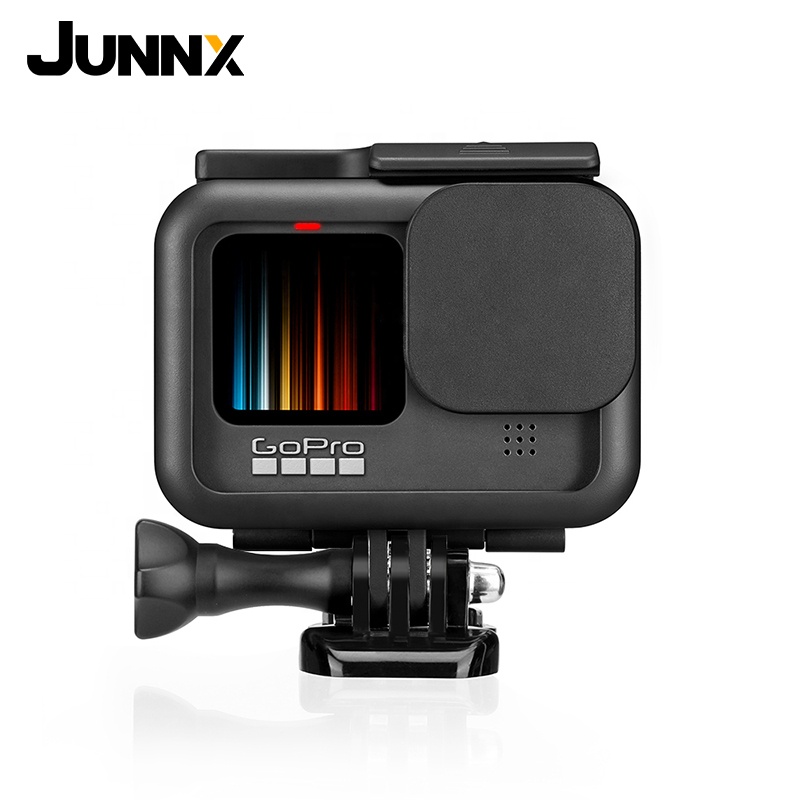 Junnx OEM для камеры GoPro Hero 9 рамка корпус Защитная крышка Закаленное стекло Защита экрана для GoPro аксессуары