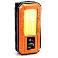 Lámpara de Inspección LED Recargable con Tubo Flexible, Cuello Ajustable de 25.5cm, Luz de Reparación Magnética para Taller Automotriz