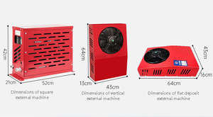 Intelligent <b>12V</b>/24V Large Truck Parking Air Conditioner Vehicle-Mounted Variable Frequency <b>Cooler</b> 800-2400 Cooling Capacity - Product Image 5