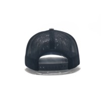 Groothandel Klassieke Grijze Zwarte Richardson Custom Design Logo Mesh 112 Rug Trucker Hoed